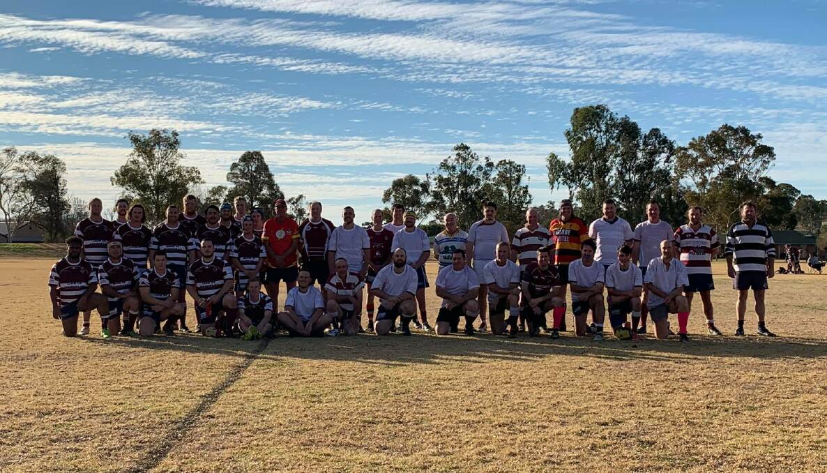 Social: The Wellington Redbacks hosted an in-house game against Old Boys players. Photo: Abbey Lousick.