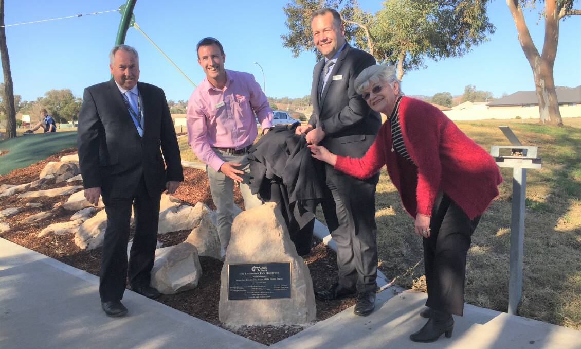 The new playground was officially opened on September 4 by Dubbo Regional Councillors. Photo: Taylor Jurd.