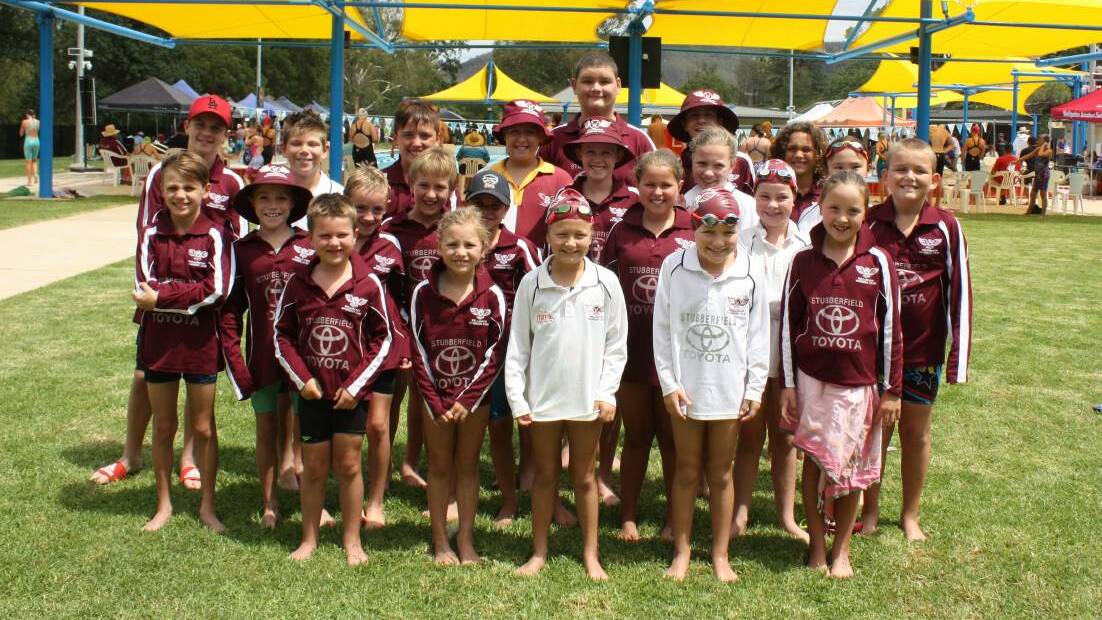 Members of the Wellington Amateur Swimming Club at the Wellington pool earlier this year. Photo: Taylor Jurd