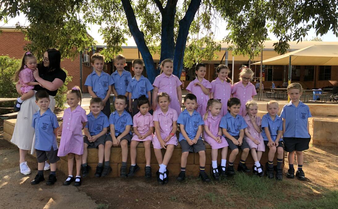 St Mary's Kindergarten class for 2020. Photo: Supplied. 