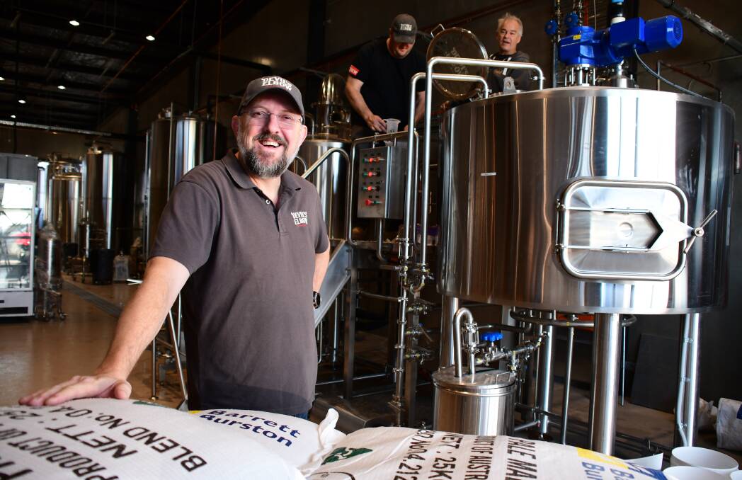 Momentous: Devil's Elbow Brewery general manager Brendon O'Sullivan. Photo: BELINDA SOOLE