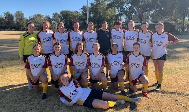 The 2019 Wellington Warriors women's side. Photo: Supplied 