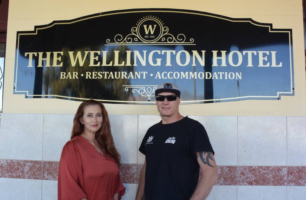 Big plans for popular venue: Owner Kathryn Kennedy is excited for the Wellington Hotel's new adventure with upcoming publican Mark Brisbane. Photo: Taylor Jurd. 