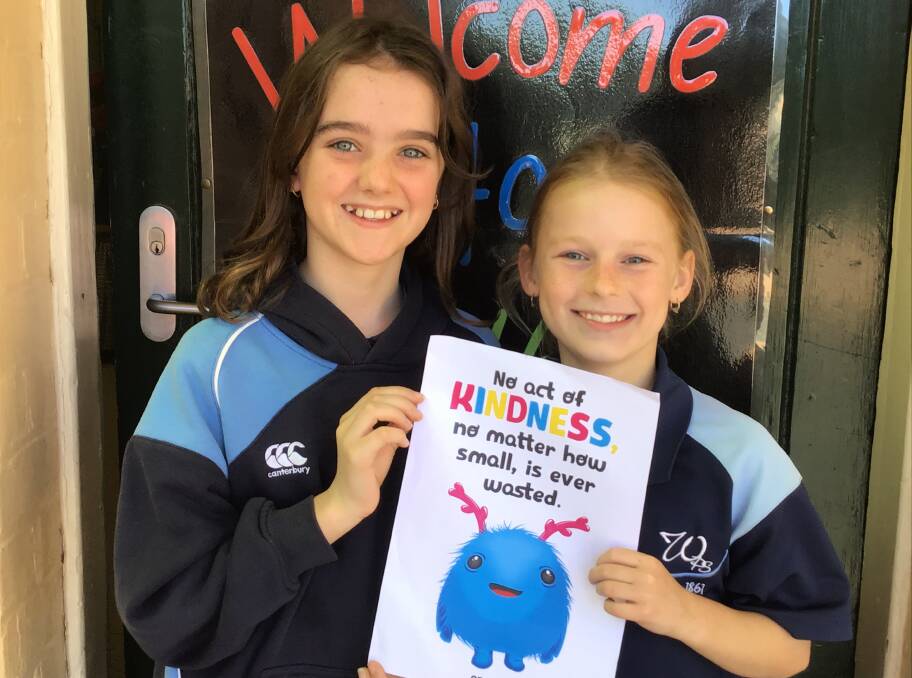 The program focuses on developing children's resilience and positive thinking skills at Wellington Public School. Photo: Supplied