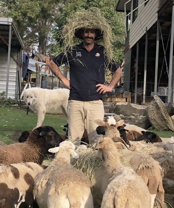 Mick Gould from Married At First Sight teamed up with Hang With a Star, to help raise funds for Rural Aid and help drought affected farmers. Photo: Supplied 
