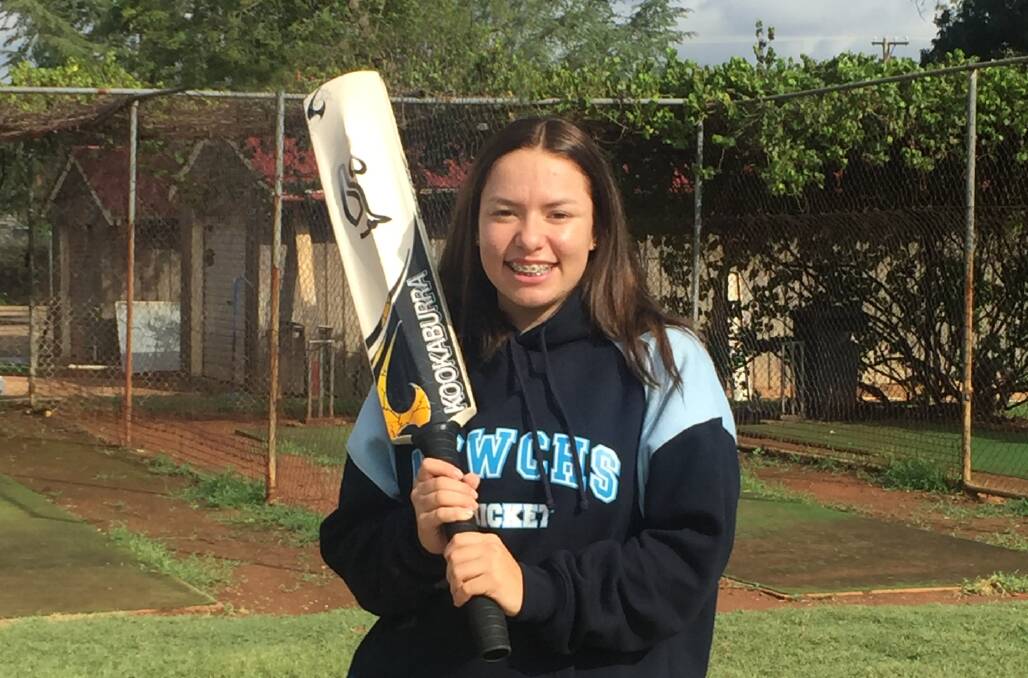 Sport star: Wellington cricketer Amali McNeill is excitedly preparing for an international cricket tour in July. Photo: taylor Jurd