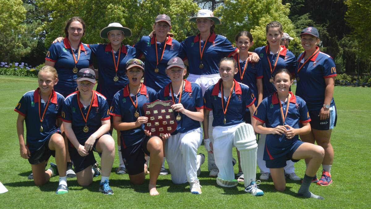 REPEAT WINNERS?: The Western side with the spoils of their Western NSW Junior Cricket Carnival campaign in 2019. Photo: MATT FINDLAY