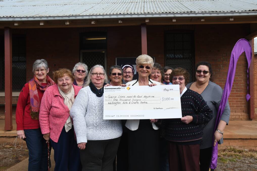 Raising money for local farmers in need, Wellington Arts and Crafts club raised $1000