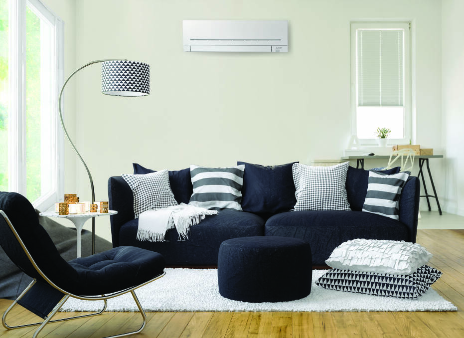 WARMTH: Air conditioning can be the safest form of heating your home. Photo: Supplied 