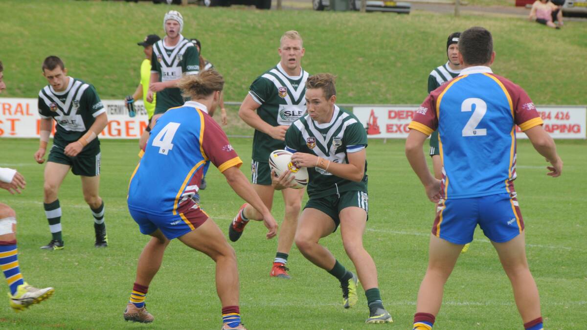 TEAM EFFORT: Wellington's Brock Naden was important in his sides display on Saturday. Photo: CONTRIBUTED