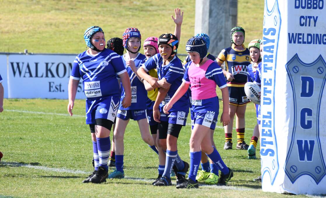 The Warren Bulldogs played in the under 12s grand final this year and the club will now benefit from Penrith's success. Picture by Nick Guthrie