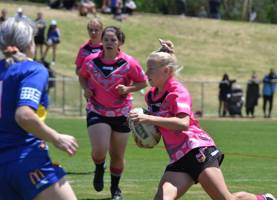 Gallery: Action from the WWRL game at Bathurst's Carrington Park. Photos: ANYA WHITELAW