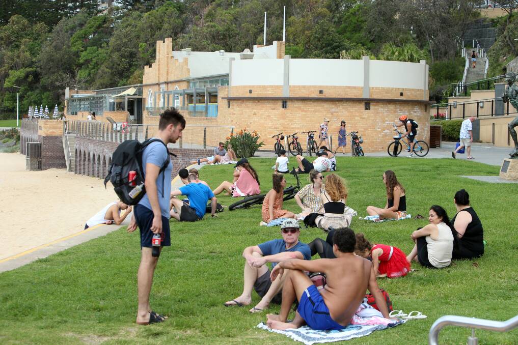 With warmer weather predicted for the weekend, police will be out ensuring people obey the rules around social distancing and other measures. Picture: Sylvia Liber