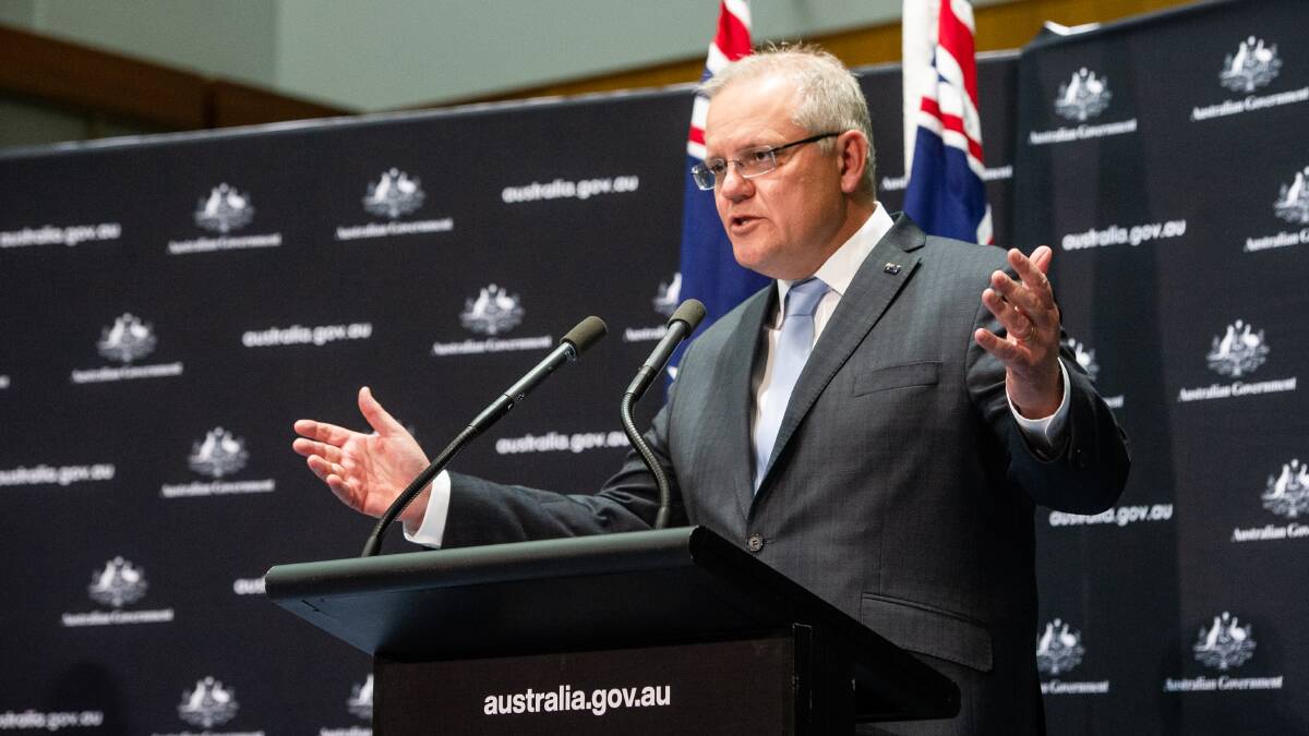 Prime Minister Scott Morrison has promised to share any Australian-developed vaccine. Picture: Elesa Kurtz