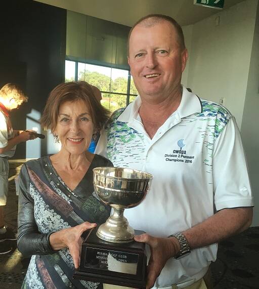 GOLF: Robert Baker and his team including Judy (pictured) returned from Kiama Golf Club as winners recently. Photo: CONTRIBUTED