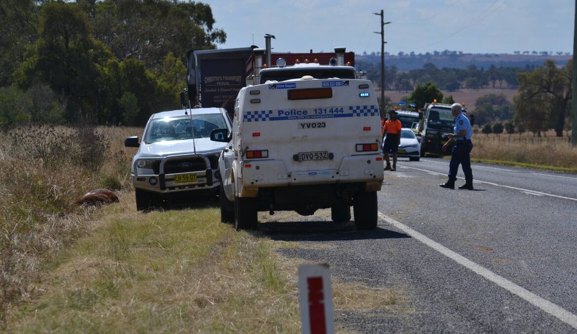 Police investigating motor vehicle collision near Wellington