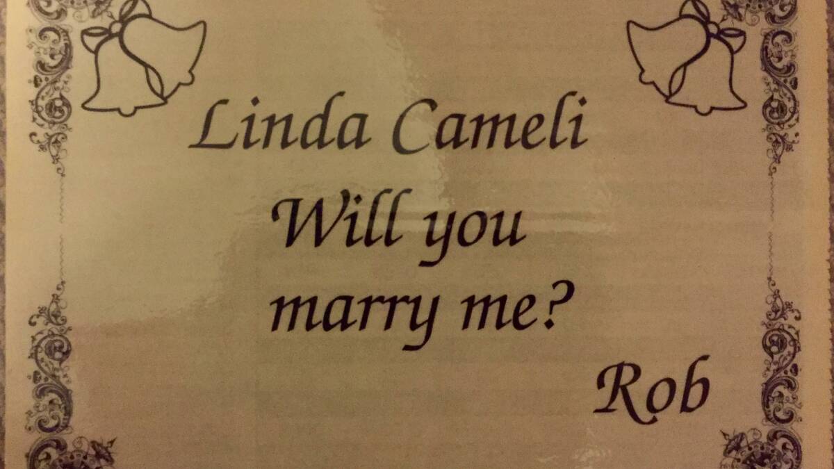 The fateful proposal that appeared in the December 20 edition of the Wellington Times in 1993.