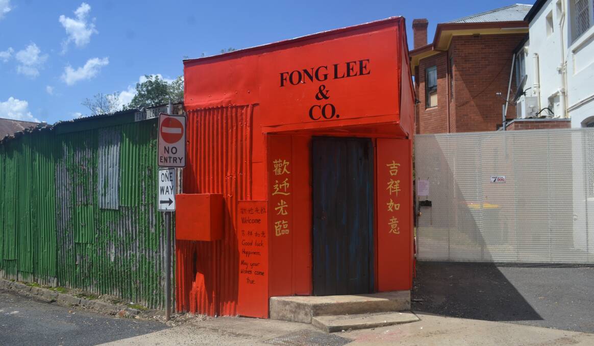 Locals painted and redecorated numerous aspects of Fong Lees Lane in keeping with the night's theme.