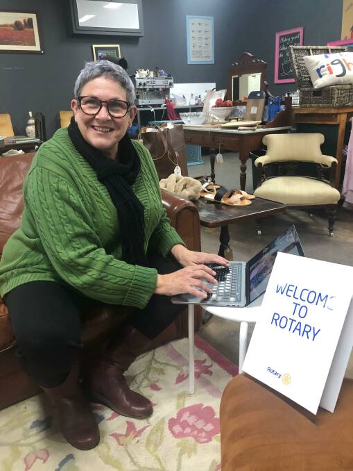 GOOD TALK: Wellington Rotary Club president Emily Falson is one of many residents reaching out and helping those in need. PHOTO: CONTRIBUTED.