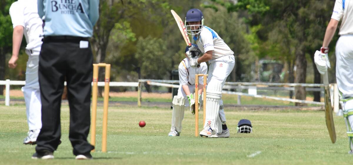 CONTRIBUTION: Dubbo's Harrison Quinn (pictured during the Max Shepherd Shield) will play in the Country Thunder South West under 14s side from Monday. Photo: BELINDA SOOLE