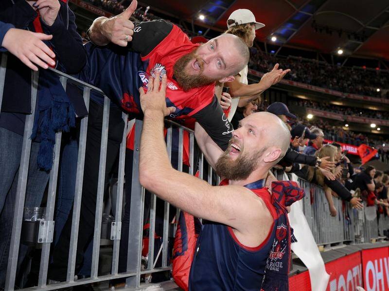 Demons skipper Max Gawn can't wait to get back home and celebrate with fans in Melbourne.