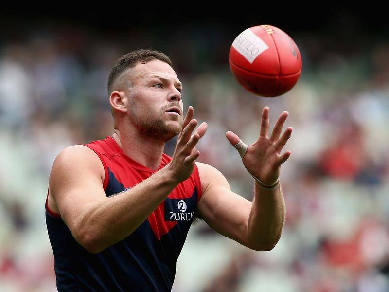 Steven May is set to return to Melbourne's line-up for their AFL showdown with Richmond.