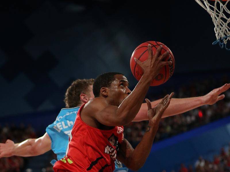 Bryce Cotton's game-high 34 points have taken Perth to an 88-77 NBL victory over the NZ Breakers.