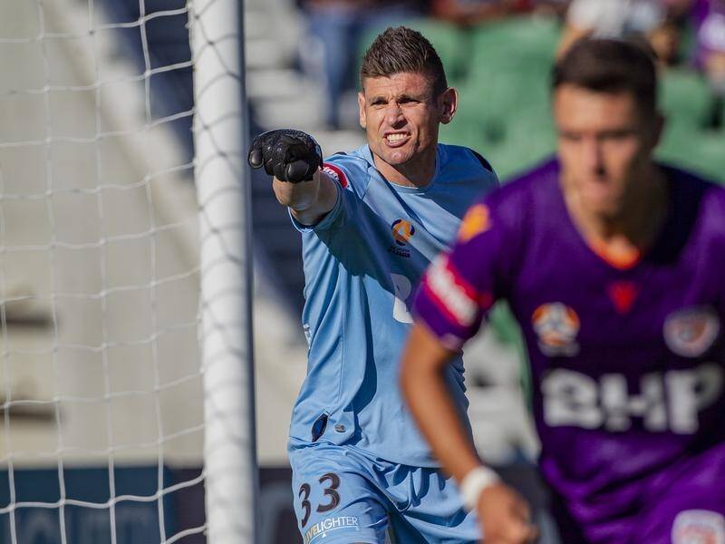 Perth goalkeeper Liam Reddy is encouraged by the new-look defensive unit in front of him.