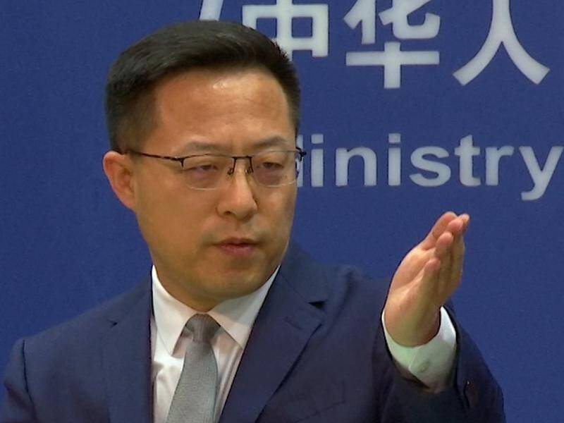 China hopes New Zealand "will adhere to its independent foreign policy", Zhao Lijian says.