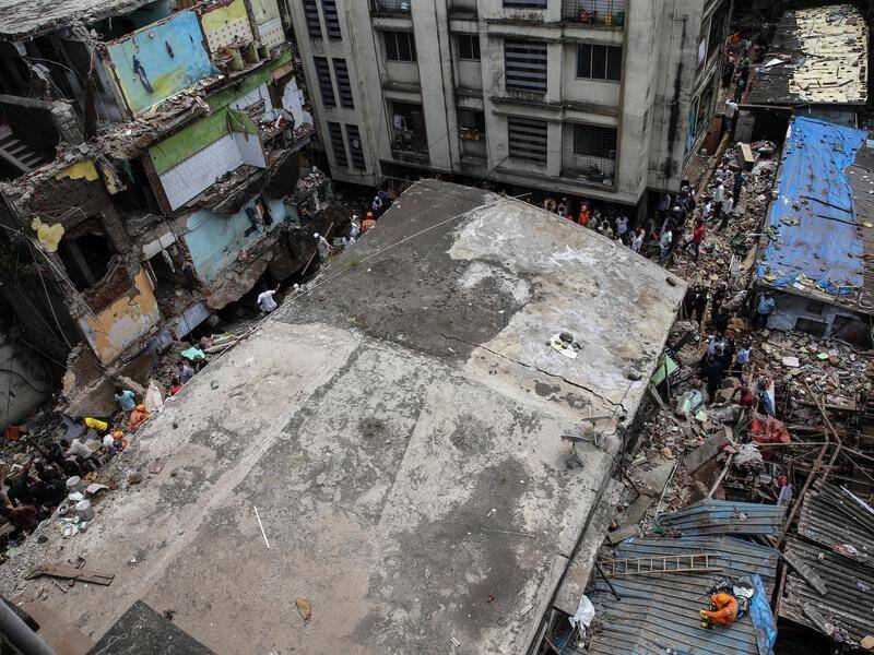 The collapse of a residential building near Mumbai has cost the lives of at least 20 people.