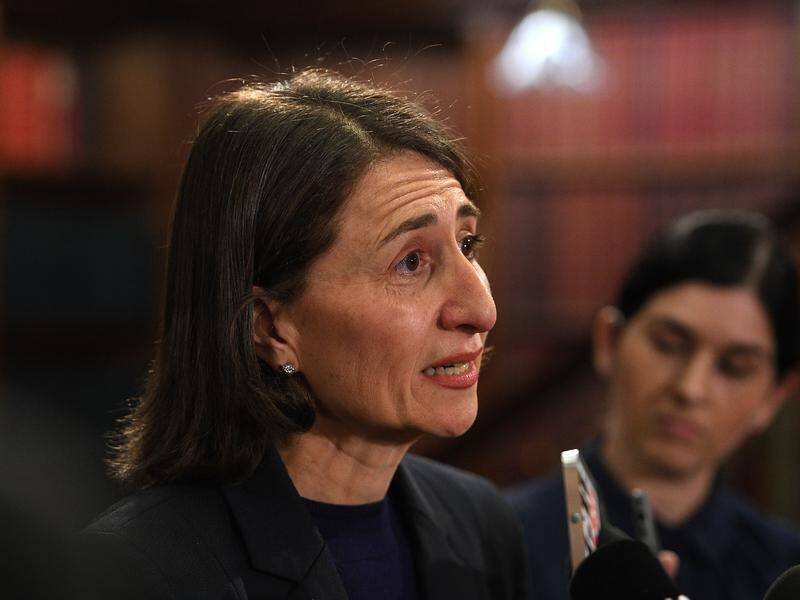 NSW Premier Gladys Berejiklian has lamented the disruption to big infrastructure projects.