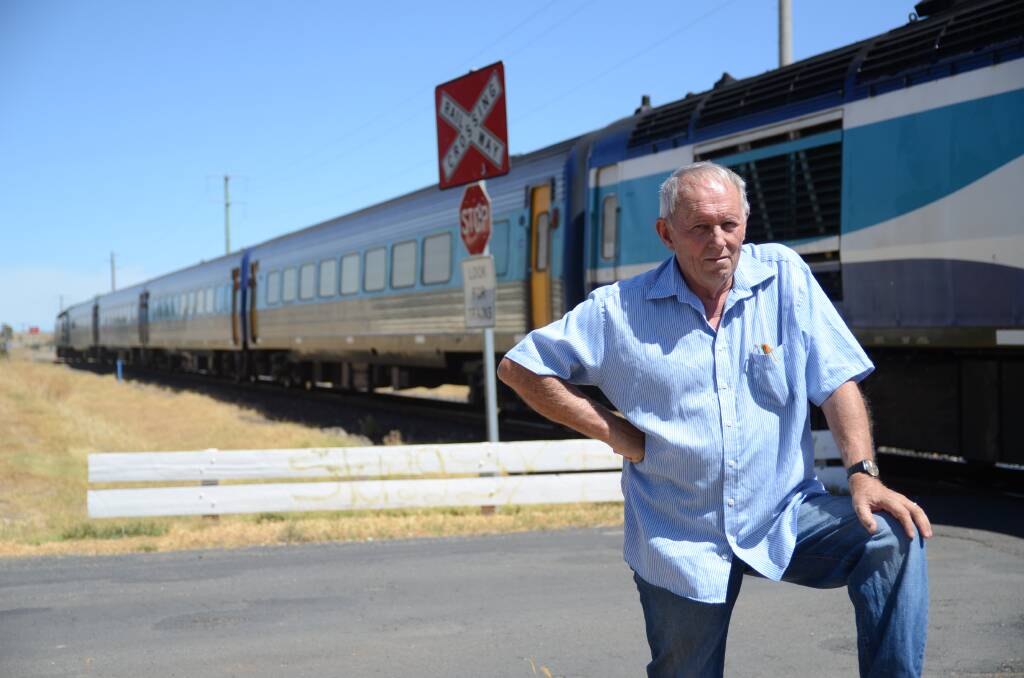 CONCERNS: Wellington resident Don Mahoney was a string advocate for the crossing to be closed after seeing too many near misses. Photo: FILE
