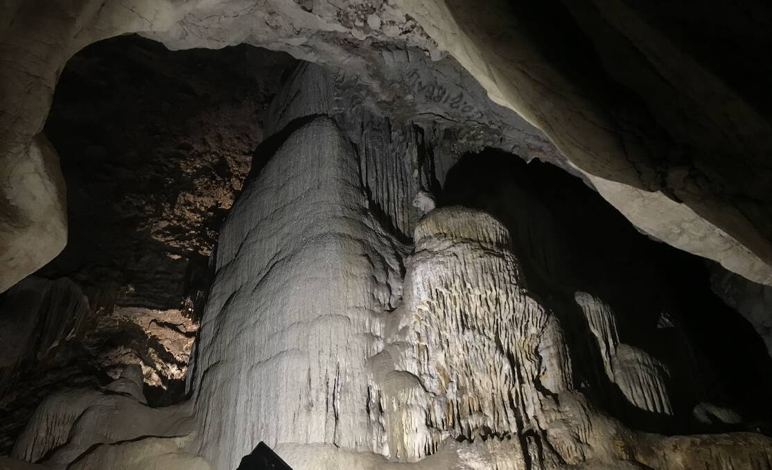 SPECTACULAR SIGHT: While the Gaden Cave is closed due to the high level of carbon dioxide, visitors are still able to tour the Cathedral Cave. Photo: MATTHEW KRUZMETRA