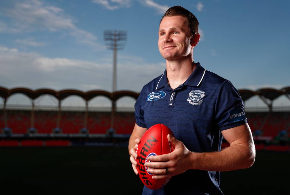 VOCAL: AFLPA president Patrick Dangerfield has been vocal on rules surrounding the number of interchange rotations per game. Photo: Michael Willson/AFL Photos via Getty Images