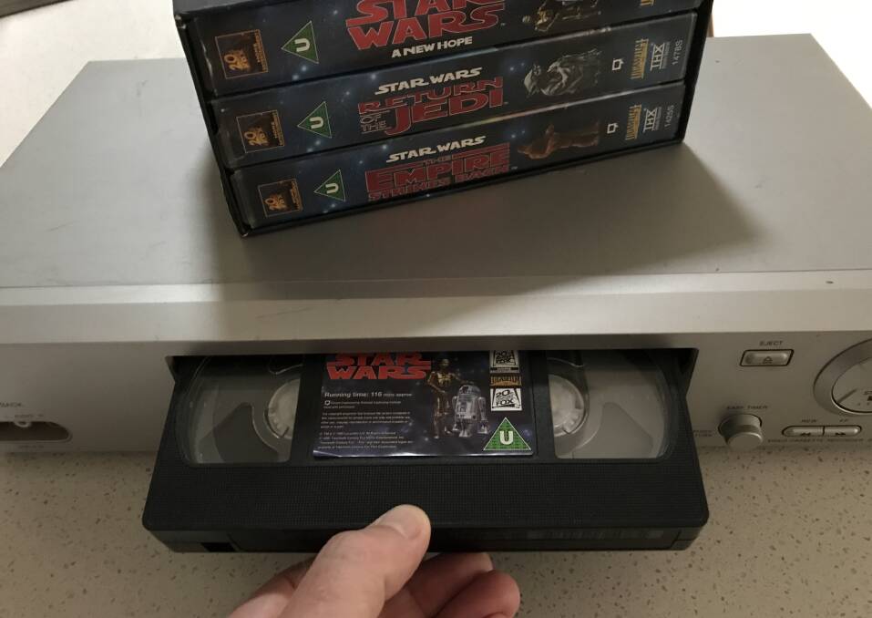 You haven't lived if you've never pushed a VHS tape into a VCR.