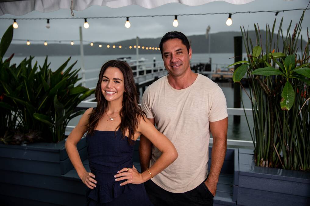 ON SET: Home and Away's Emily Weir (on screen as Mackenzie Booth) and Rob Kipa-Williams (on screen as Ari Parata) are excited to be part of such a well-known show. Picture: Geoff Jones